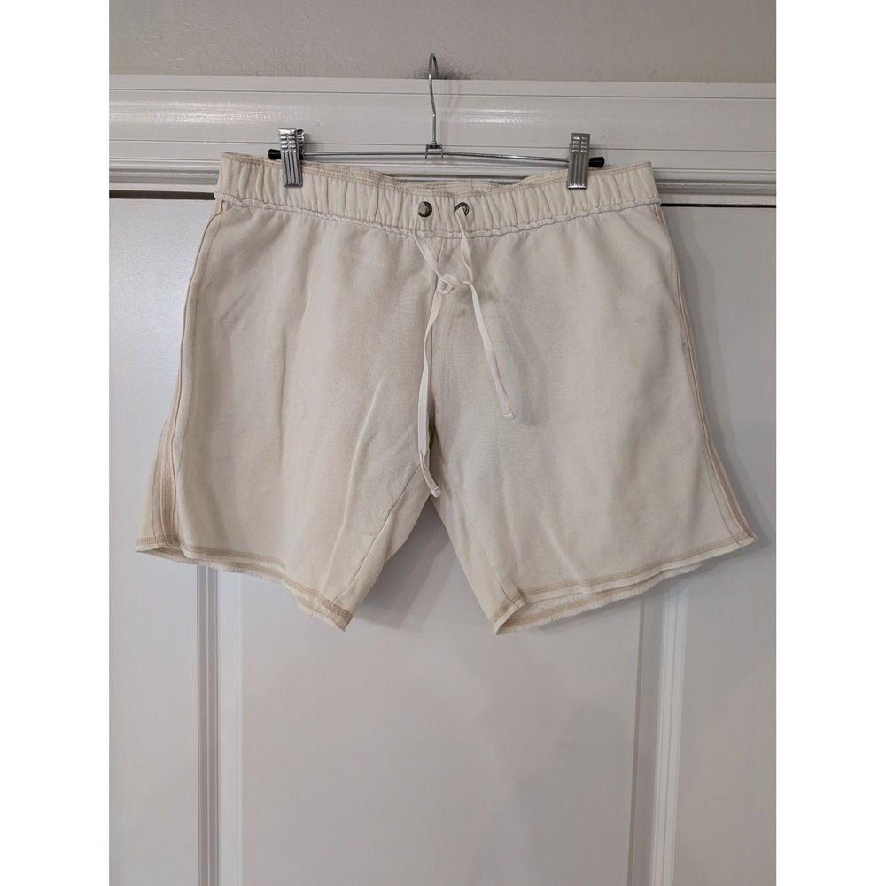 Victoria's Secret PINK Cream Graphic Sweat Shorts Women's Small Y2K‎ Bermuda low